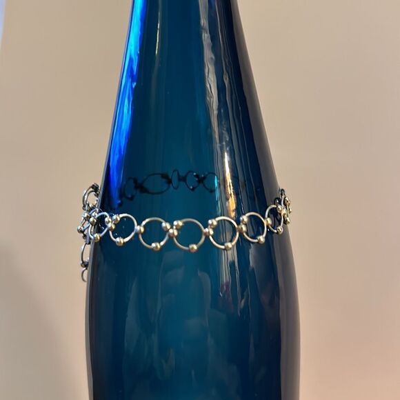 Sterling silver bracelet or anklet - Picture 3 of 3